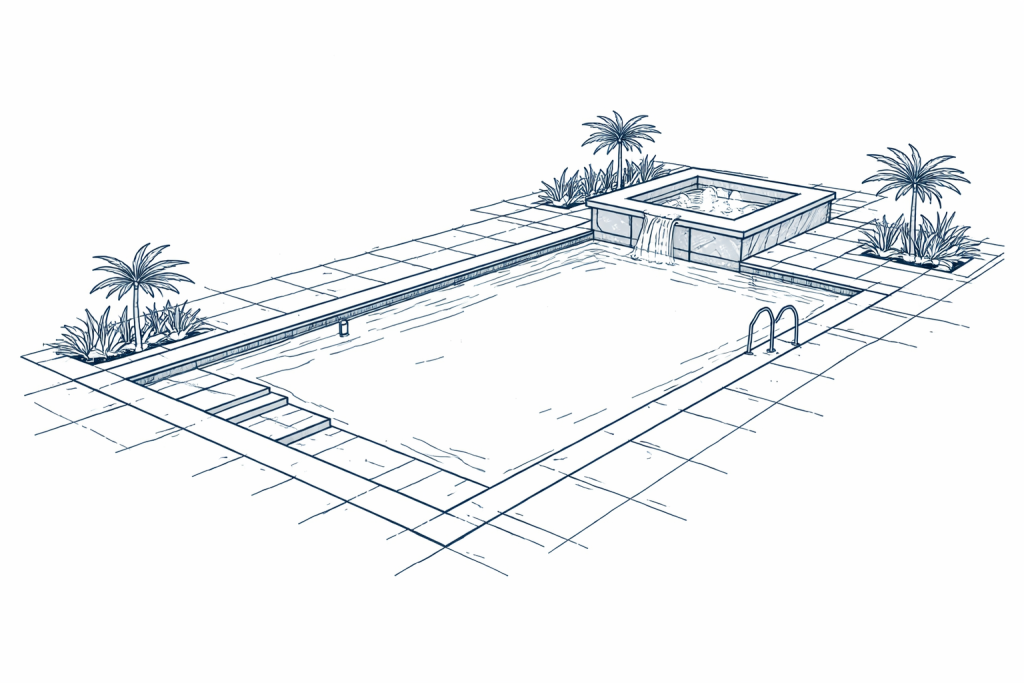 Pool sketch